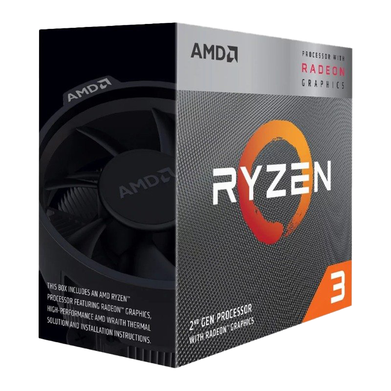 AMD® Ryzen™ 3 3200G Study/Office Desktop WLB-001 - Windows 11 Pro Installed